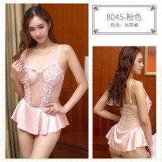 【情趣内衣】蜜恪 吊带睡裙 8045