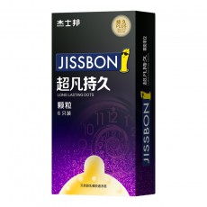 杰士邦超凡持久颗粒6只装延时避孕套安全套成人情趣计生用品批发