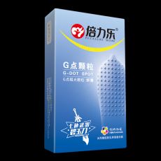 倍力乐G点颗粒套避孕套10只装香氛款 纤薄型刺套狼牙套螺纹大颗粒