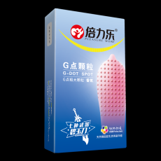 倍力乐G点颗粒套避孕套10只装香氛款 纤薄型刺套狼牙套螺纹大颗粒