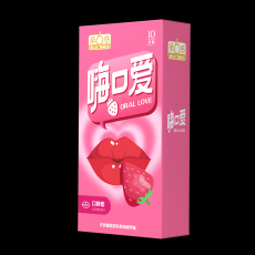 【避孕套】第六感嗨口爱套10只装