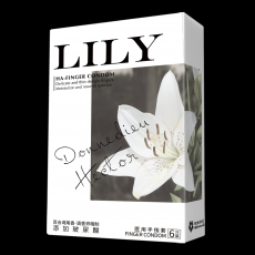 【避孕套】倍力乐手指套M码 LILY 6只装