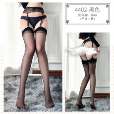 【情趣内衣】蜜恪吊带一体袜4402(不含内裤)