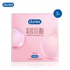 【避孕套】杜蕾斯润薄玻尿酸超薄装 3只装
