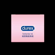 杜蕾斯润薄玻尿酸避孕套18只装超薄超润滑安全套成人计生用品批发