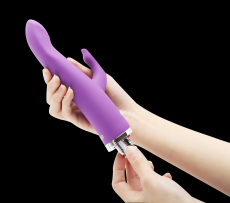 【女用器具】杜蕾斯焕觉双头震动棒23脉冲型