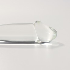 水晶玻璃无蛋透明阳具大号仿真假阴茎女用自慰器小成人情趣性用品