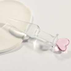 【女用器具】水晶阳具爱心秘钥子弹女用后庭肛塞