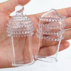 【男用器具】取悦龟头套浅层深层刺激狼牙套