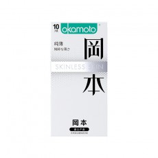 冈本避孕套SKIN纯超滑超薄10只装安全套成人情趣计生批发代发