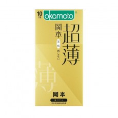 冈本无感超薄避孕套正品超薄10只装安全套裸入成人男情趣套批发