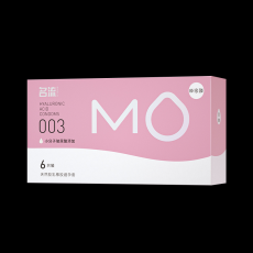 名流MO系列003玻尿酸6只装避孕套倍润超薄安全套美团批发一件代发