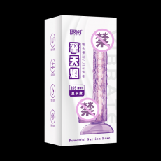 取悦龙骨透明阳具擎天炮狙击炮火箭炮震动免提电动女用自慰器