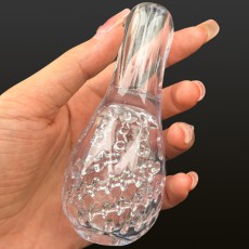取悦巨震激震飞机杯透明款男用训练器自慰器10种变频成人情趣用品