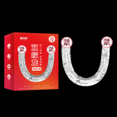 取悦双翼龙双蛟龙双头龙阳具震动双用阳具肛塞女用自慰器一件代发