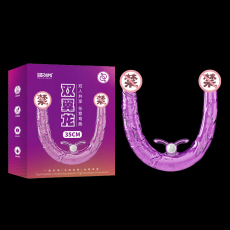 取悦双翼龙双蛟龙双头龙阳具震动双用阳具肛塞女用自慰器一件代发