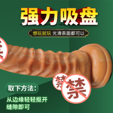 取悦修罗斗士仿真阳具 手动男根倒模假阴茎女用自慰器情趣用品