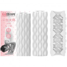 取悦瑜伽大师飞机杯训练榨汁机3D自慰蛋倒模男用自慰器成人用品