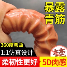 取悦修罗斗士仿真阳具 手动男根倒模假阴茎女用自慰器情趣用品