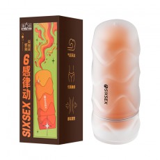 第6感律动手动飞机杯男用夹吸自慰器锻炼器成人情趣用品批发代发