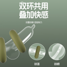 第6感QUEST系列基础锁精环延长时间成人情趣用品男用延时环成人用