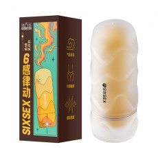 第6感律动手动飞机杯男用夹吸自慰器锻炼器成人情趣用品批发代发