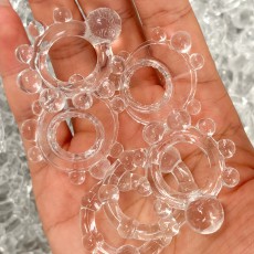 取悦玩爆潮品三支包皮环男用阻复环大颗粒入珠套环成人情趣性用品