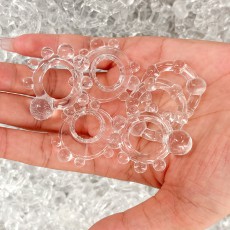 取悦玩爆潮品三支包皮环男用阻复环大颗粒入珠套环成人情趣性用品