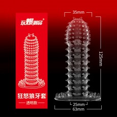 取悦玩爆潮品战栗狼牙套狂怒狼牙套男用成人情趣用品一件代发