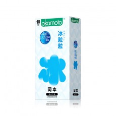 冈本情趣大颗粒冰感系列超薄避孕套情趣裸入安全套冰粒粒10只装