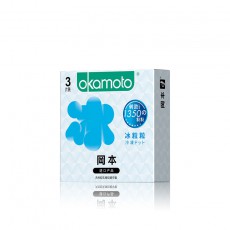 冈本情趣系列3只装冰粒粒避孕套正品带刺大颗粒刺激阴蒂安全套男