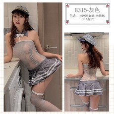 蜜恪 情趣内衣英伦制服日式水手服游戏制服诱惑情趣女用装8315