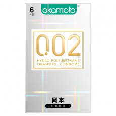 冈本002避孕套情趣超薄日本原装聚氨酯0.02安全套 6只装批发代发