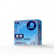 大象激润款2只装超薄超润滑避孕套安全套男用计生用品一件代发