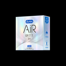 Durex/杜蕾斯AIR至薄幻隐3只装避孕套成人避孕男用安全套酒店批发