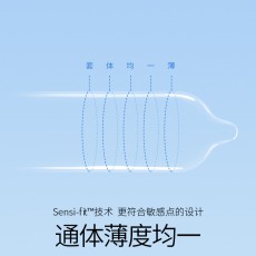 Durex/杜蕾斯AIR至薄幻隐3只装避孕套成人避孕男用安全套酒店批发