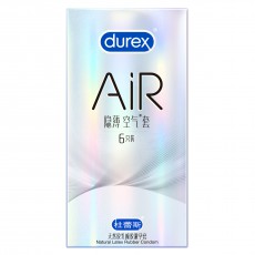 杜蕾斯安全套至薄幻隐AIR6只装润薄空气套超薄避孕套酒店超批发
