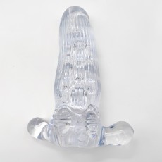 取悦飞机杯SUPERBIG男用自慰器透明震动阴茎训练器撸撸杯情趣用品