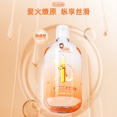 独爱 热感玻尿酸人体润滑液500ml免洗水溶性润滑油成人情趣性用品