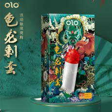 OLO安全套凤凰麒麟龟龙神兽刺套增长柔珠情趣避孕套成人用品批发