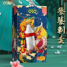 OLO安全套凤凰麒麟龟龙神兽刺套增长柔珠情趣避孕套成人用品批发