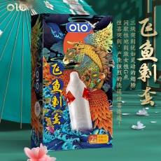 OLO安全套凤凰麒麟龟龙神兽刺套增长柔珠情趣避孕套成人用品批发