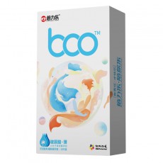 倍力乐BOO玻尿酸避孕套水溶性安全套 颗粒 小号 超薄 一件代发