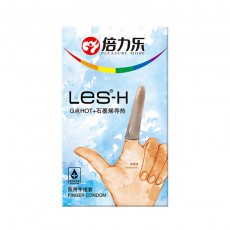倍力乐LES女同专用手指安全套抠抠套QQ套8只装颗粒入珠手指套