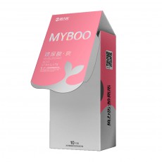 倍力乐MYBOO女用无氧玻尿酸套避孕套润滑超薄安全套成人用品批发
