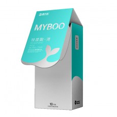 倍力乐MYBOO女用无氧玻尿酸套避孕套润滑超薄安全套成人用品批发