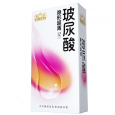 第六感避孕套玻尿酸隐形超薄颗粒水润超薄12只装安全套计生用品