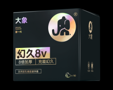 大象幻久升级款避孕套物理延时10只装003顶部加厚持久安全套批发