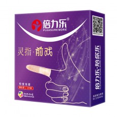 倍力乐灵指前戏医用手指抠抠套颗粒型2只拉拉成人情趣计生品批发