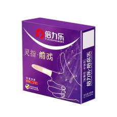 倍力乐灵指前戏医用手指抠抠套颗粒型2只拉拉成人情趣计生品批发